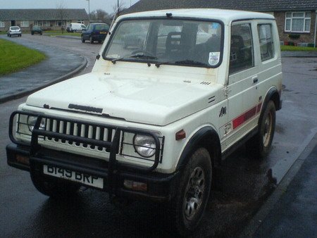 The Suzuki SJ410 as bought, before any modifications