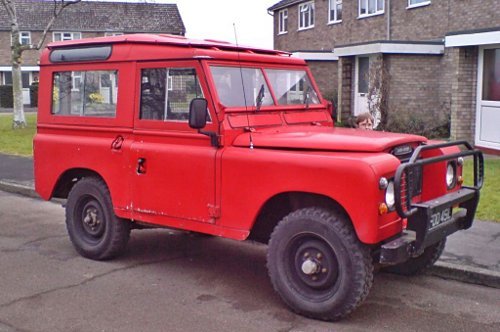 Red as Alex first bought her from eBay, in rough condition