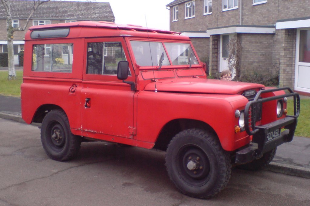 Red as bought in December 2007, shortly after collection