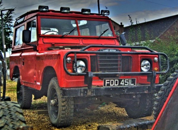 Red rebuilt and sitting on her own four wheels again